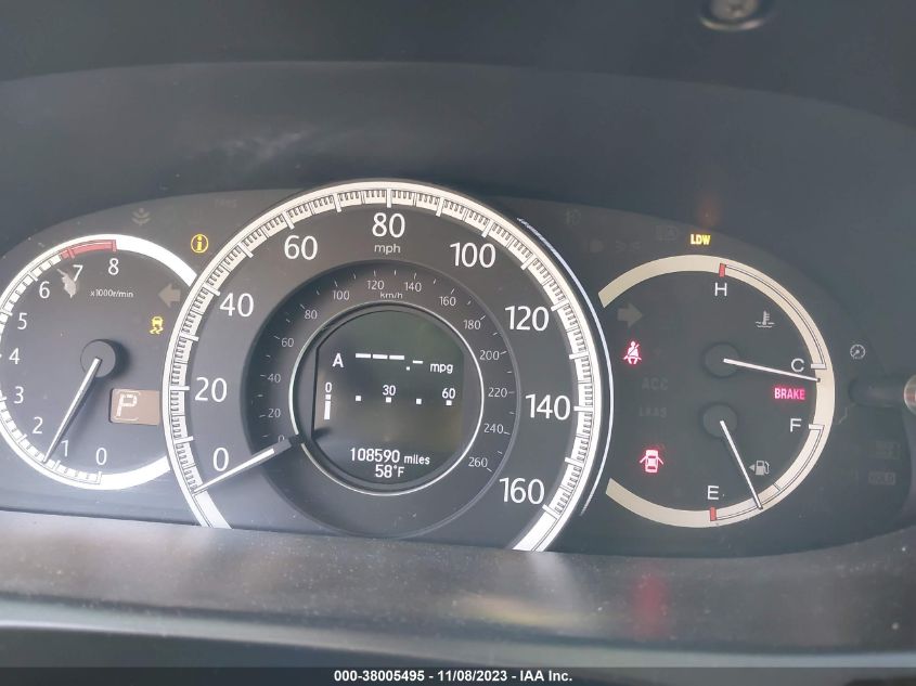2013 HONDA ACCORD TOURING - 1HGCR3F99DA005788