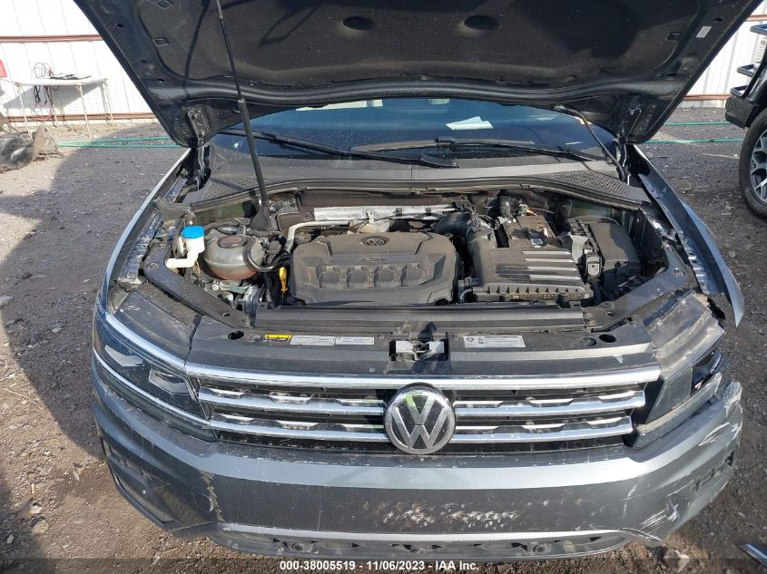 2019 VOLKSWAGEN TIGUAN 2.0T SEL PREMIUM - 3VV4B7AX0KM007628