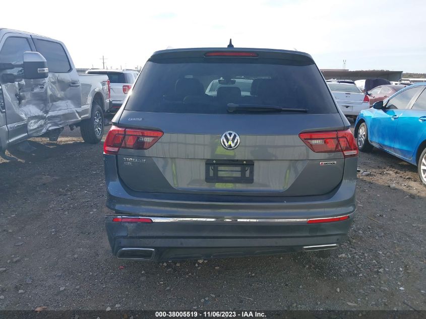 2019 VOLKSWAGEN TIGUAN 2.0T SEL PREMIUM - 3VV4B7AX0KM007628