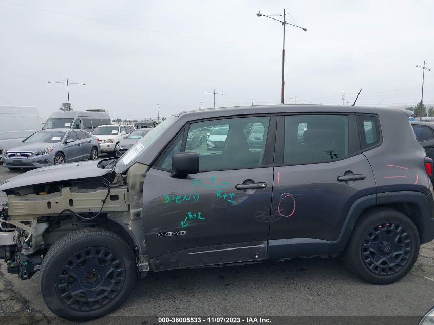2017 JEEP RENEGADE SPORT - ZACCJAAB7HPE92323