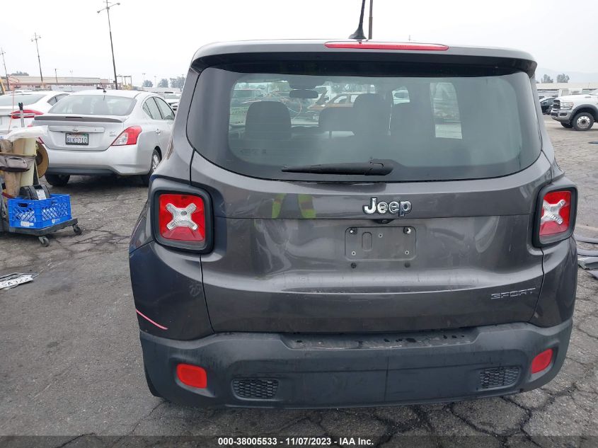 2017 JEEP RENEGADE SPORT - ZACCJAAB7HPE92323