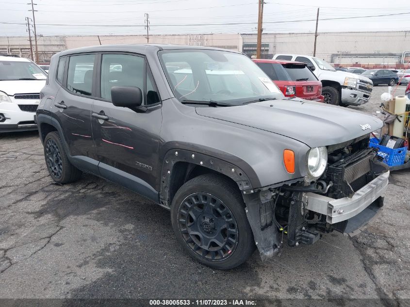2017 JEEP RENEGADE SPORT - ZACCJAAB7HPE92323