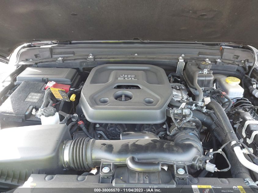 2021 JEEP WRANGLER UNLIMITED SAHARA - 1C4HJXEN3MW794055