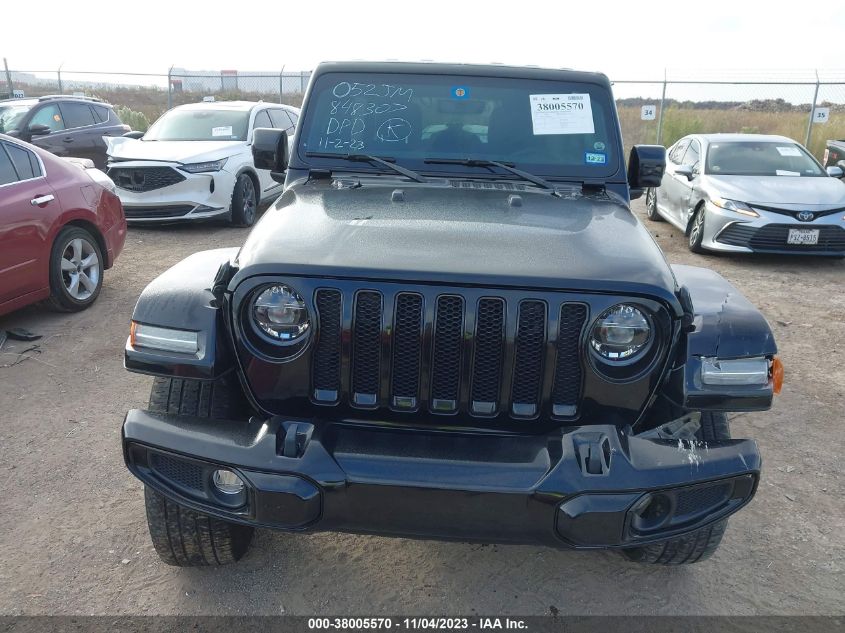 2021 JEEP WRANGLER UNLIMITED SAHARA - 1C4HJXEN3MW794055