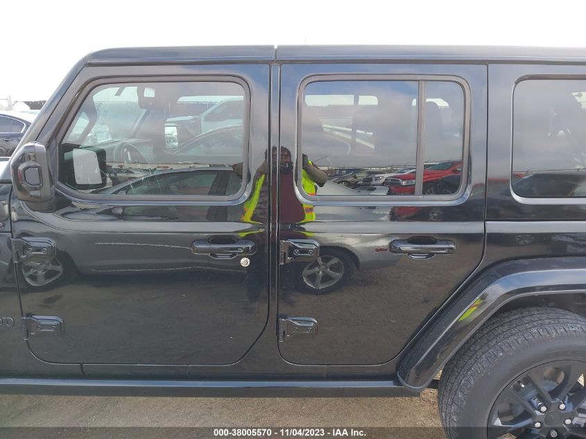 2021 JEEP WRANGLER UNLIMITED SAHARA - 1C4HJXEN3MW794055