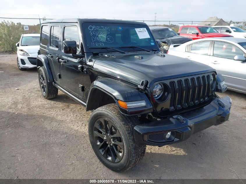 2021 JEEP WRANGLER UNLIMITED SAHARA - 1C4HJXEN3MW794055