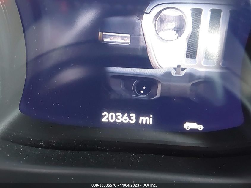 2021 JEEP WRANGLER UNLIMITED SAHARA - 1C4HJXEN3MW794055