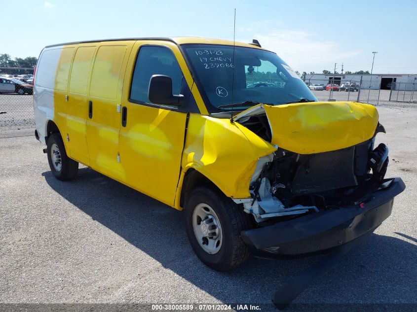 2019 CHEVROLET EXPRESS 2500 WORK VAN #3053065533