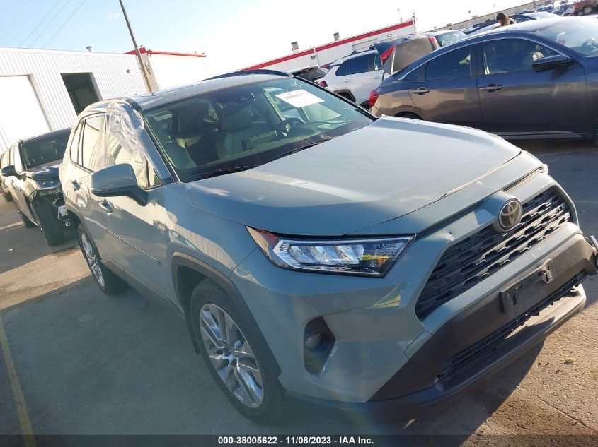VIN JTMA1RFV9MJ039730 2021 TOYOTA RAV4 XLE PREMIUM