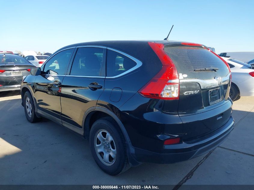 2016 HONDA CR-V LX - 3CZRM3H35GG701757