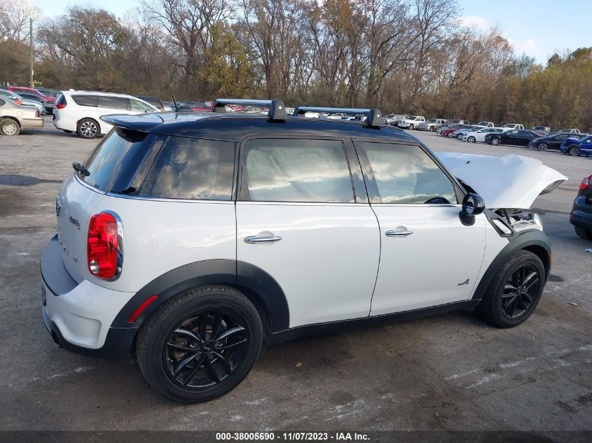 2014 MINI COUNTRYMAN COOPER S WMWZC5C51EWP36952