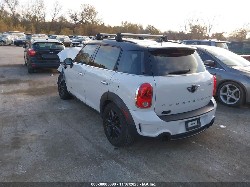 2014 MINI COUNTRYMAN COOPER S WMWZC5C51EWP36952