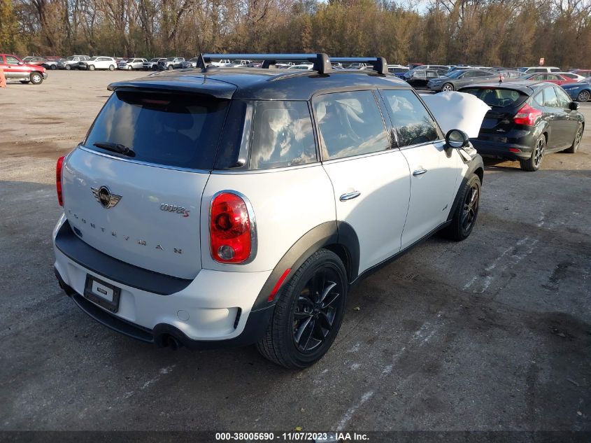 2014 MINI COUNTRYMAN COOPER S WMWZC5C51EWP36952