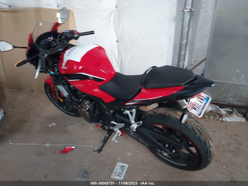 VIN MLHPC6256P5400267 2023 HONDA CBR500 RA