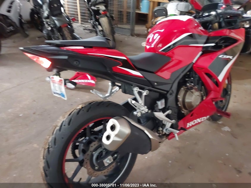 VIN MLHPC6256P5400267 2023 HONDA CBR500 RA