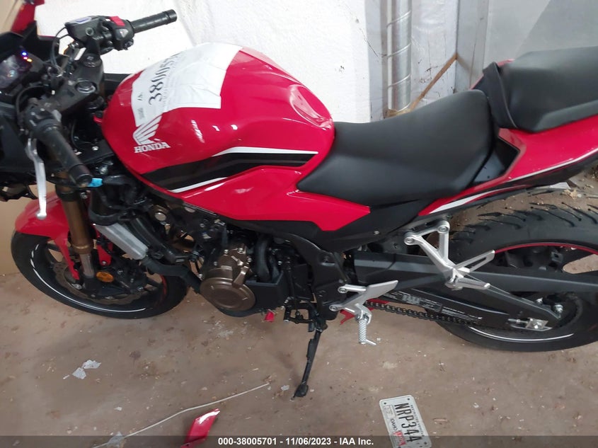 VIN MLHPC6256P5400267 2023 HONDA CBR500 RA