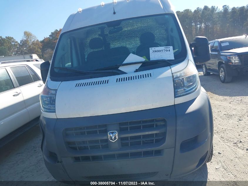 2017 RAM PROMASTER 2500 HIGH ROOF 159" WB 3C6TRVDG5HE550294