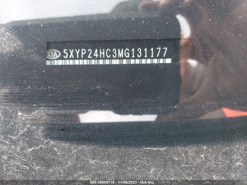 2021 KIA TELLURIDE LX - 5XYP24HC3MG131177