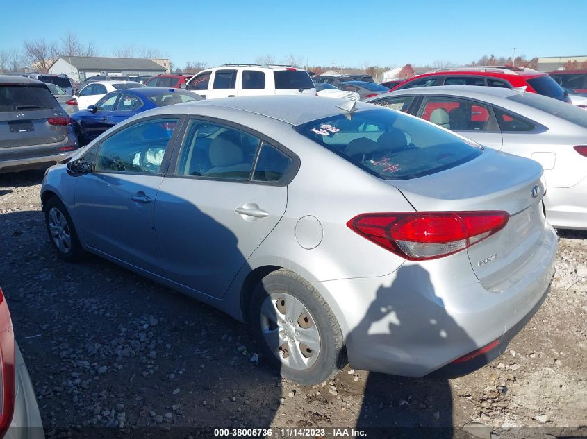 2017 KIA FORTE LX - 3KPFK4A75HE040505