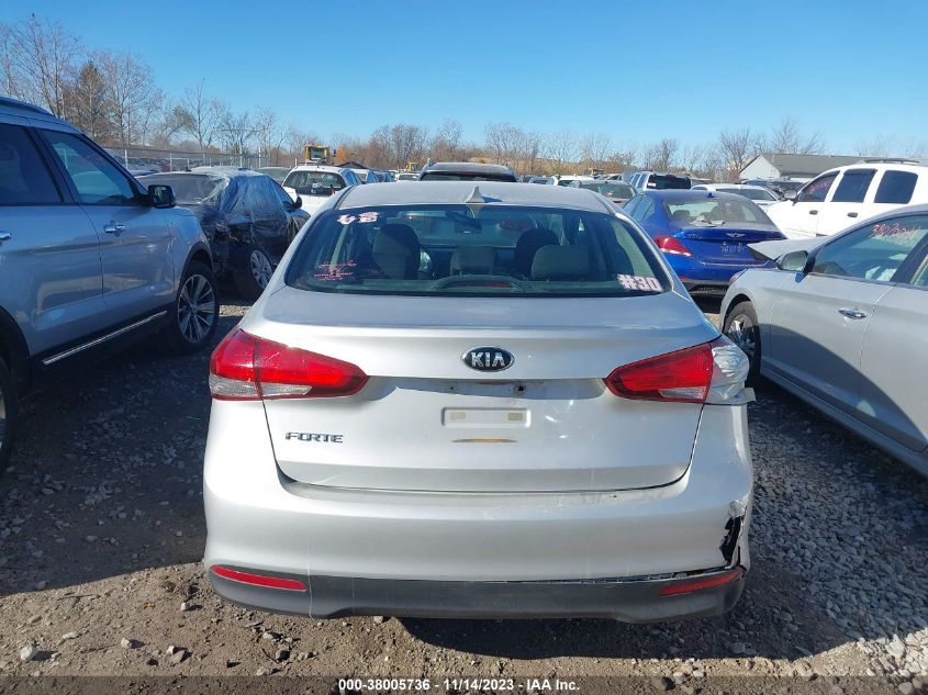 2017 KIA FORTE LX - 3KPFK4A75HE040505