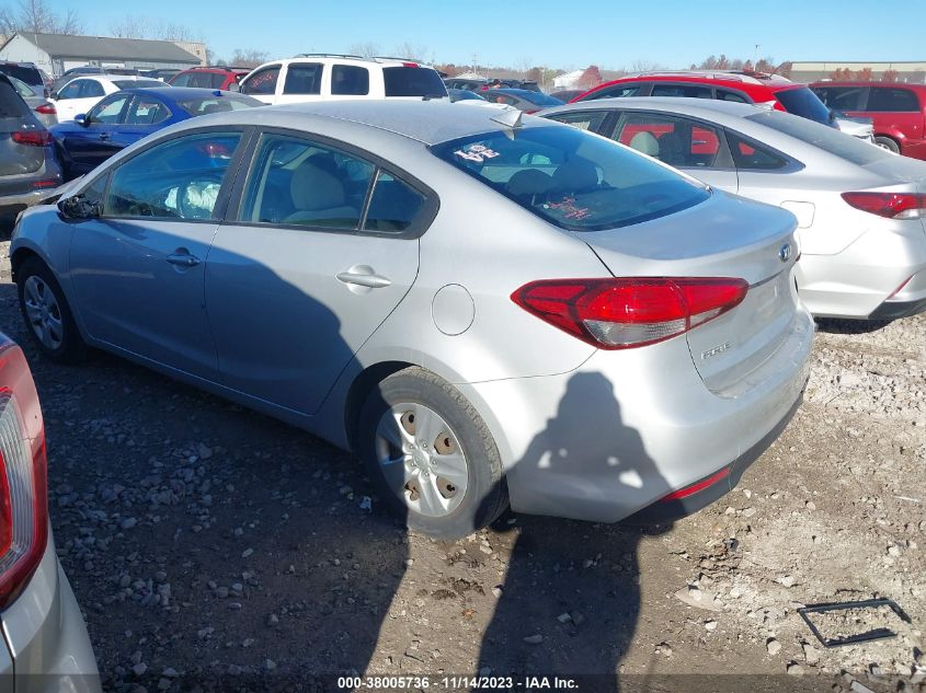 2017 KIA FORTE LX - 3KPFK4A75HE040505