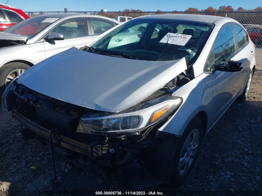 2017 KIA FORTE LX - 3KPFK4A75HE040505