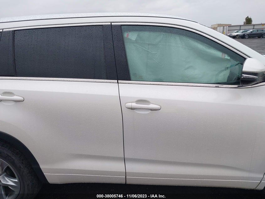 VIN 5TDDZRFH1HS361027 2017 TOYOTA HIGHLANDER LIMITED