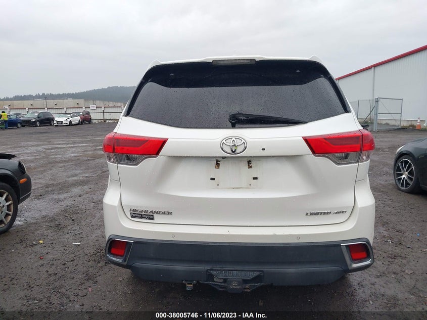 VIN 5TDDZRFH1HS361027 2017 TOYOTA HIGHLANDER LIMITED