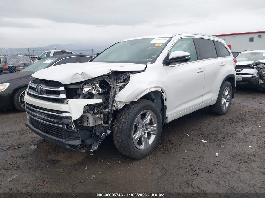 VIN 5TDDZRFH1HS361027 2017 TOYOTA HIGHLANDER LIMITED