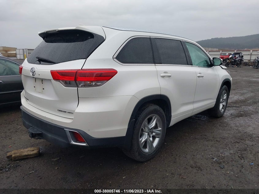 VIN 5TDDZRFH1HS361027 2017 TOYOTA HIGHLANDER LIMITED