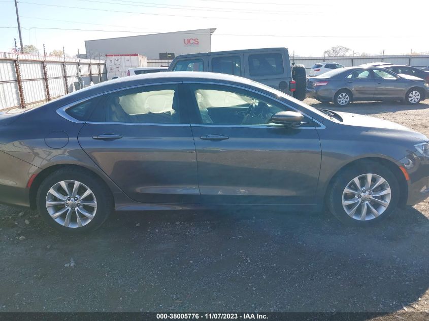 2015 CHRYSLER 200 C - 1C3CCCCB3FN708164