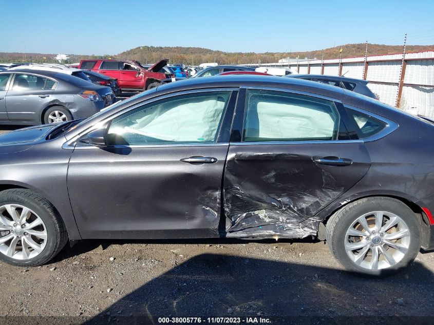 2015 CHRYSLER 200 C - 1C3CCCCB3FN708164