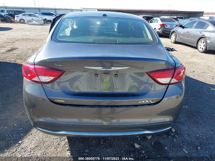 2015 CHRYSLER 200 C - 1C3CCCCB3FN708164
