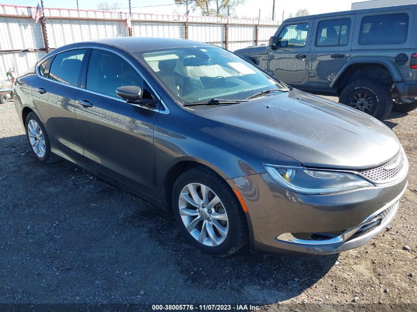 2015 CHRYSLER 200 C - 1C3CCCCB3FN708164