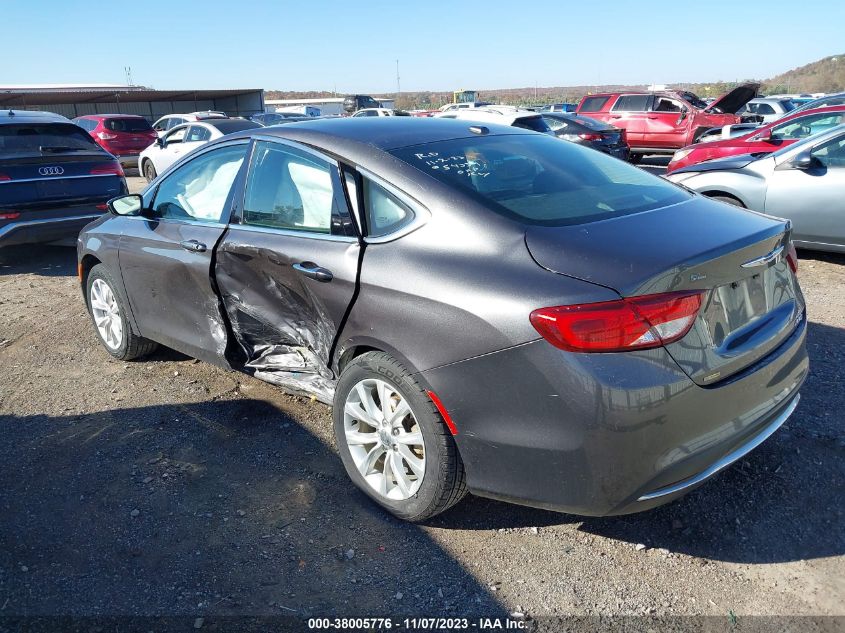 2015 CHRYSLER 200 C - 1C3CCCCB3FN708164