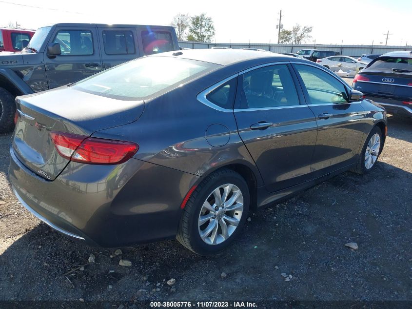 2015 CHRYSLER 200 C - 1C3CCCCB3FN708164