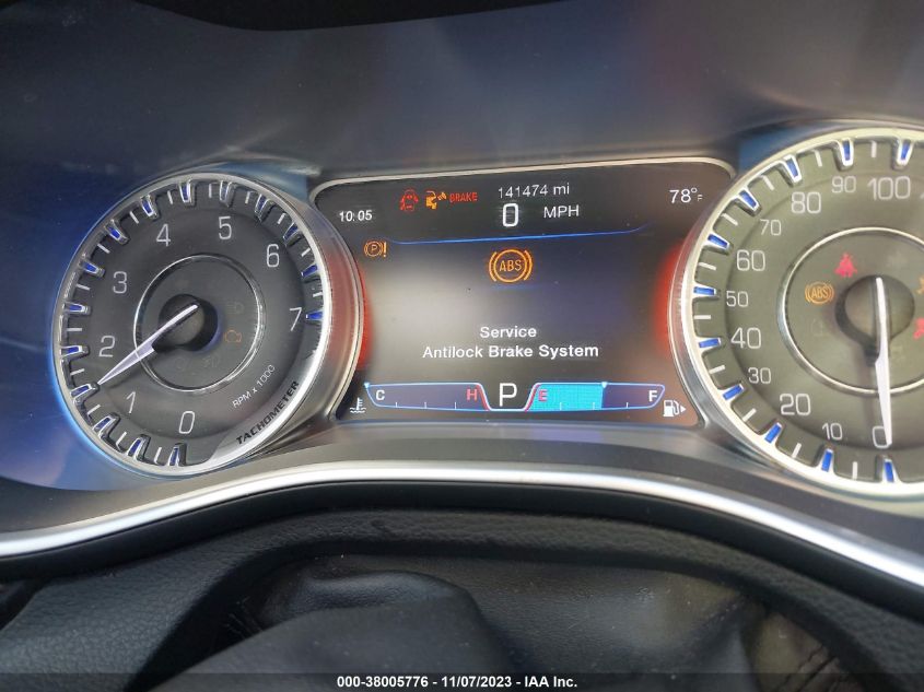 2015 CHRYSLER 200 C - 1C3CCCCB3FN708164