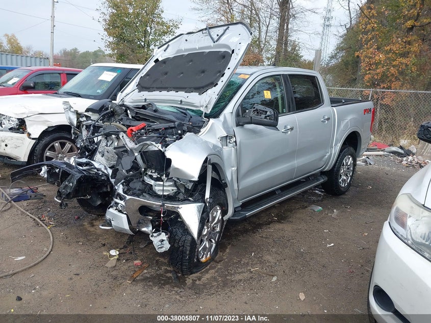 VIN 1FTER4FH7KLB12876 2019 FORD RANGER XL/XLT/LARIAT