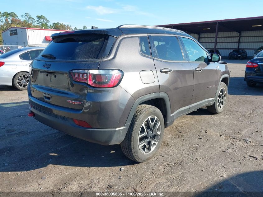 VIN 3C4NJDDB1LT167058 2020 JEEP COMPASS TRAILHAWK 4X4