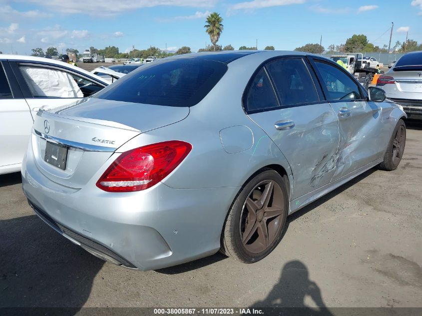 2016 MERCEDES-BENZ C-CLASS C 450 AMG - 55SWF6EB1GU176300