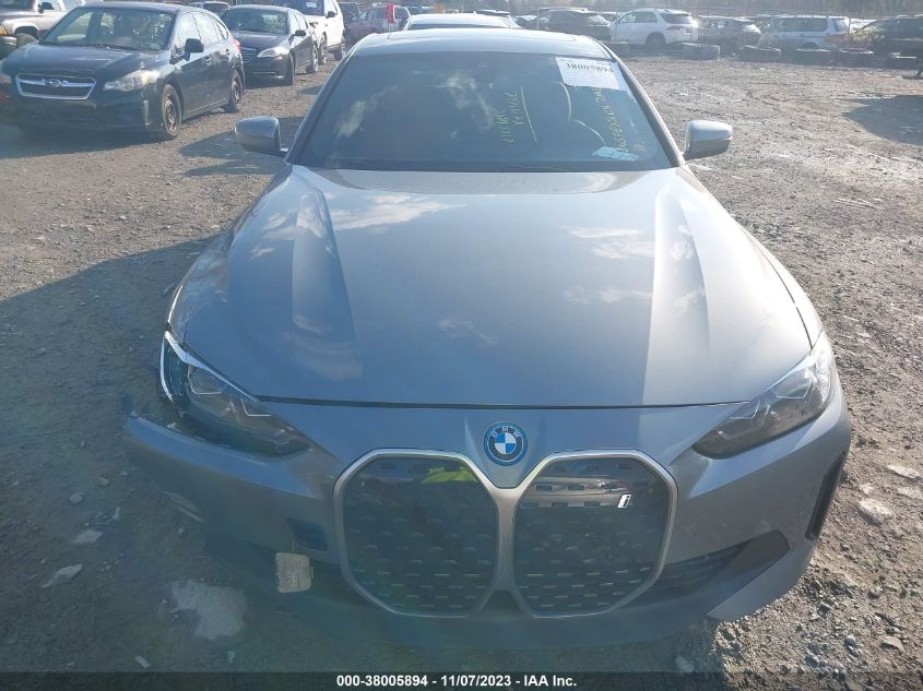 2023 BMW I4 EDRIVE35 WBY43AW04PFP64154