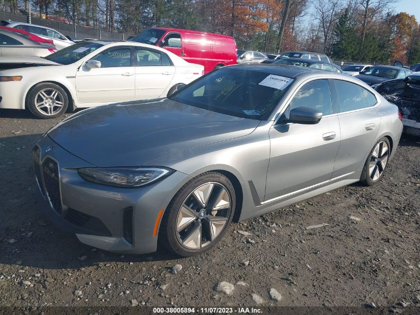 2023 BMW I4 EDRIVE35 WBY43AW04PFP64154