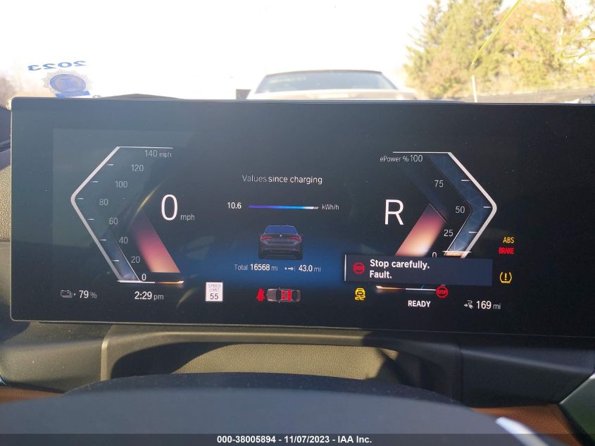 2023 BMW I4 EDRIVE35 WBY43AW04PFP64154