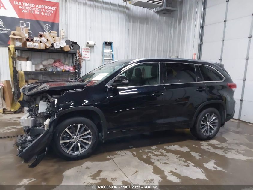 2018 TOYOTA HIGHLANDER XLE - 5TDJZRFH4JS532412