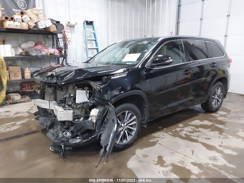 2018 TOYOTA HIGHLANDER XLE - 5TDJZRFH4JS532412