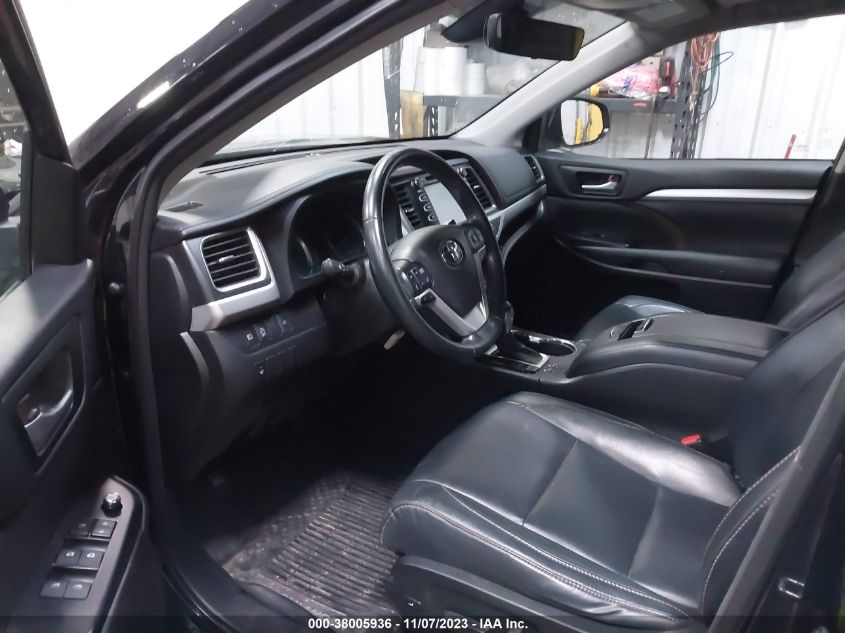 2018 TOYOTA HIGHLANDER XLE - 5TDJZRFH4JS532412