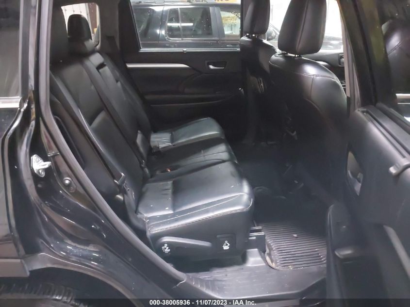 2018 TOYOTA HIGHLANDER XLE - 5TDJZRFH4JS532412