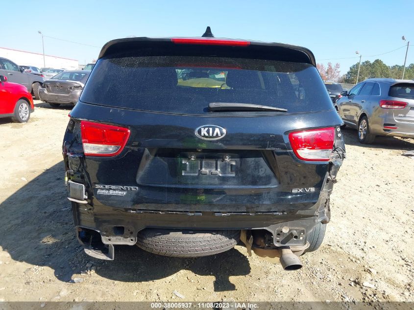 2016 KIA SORENTO 3.3L EX - 5XYPHDA54GG028851