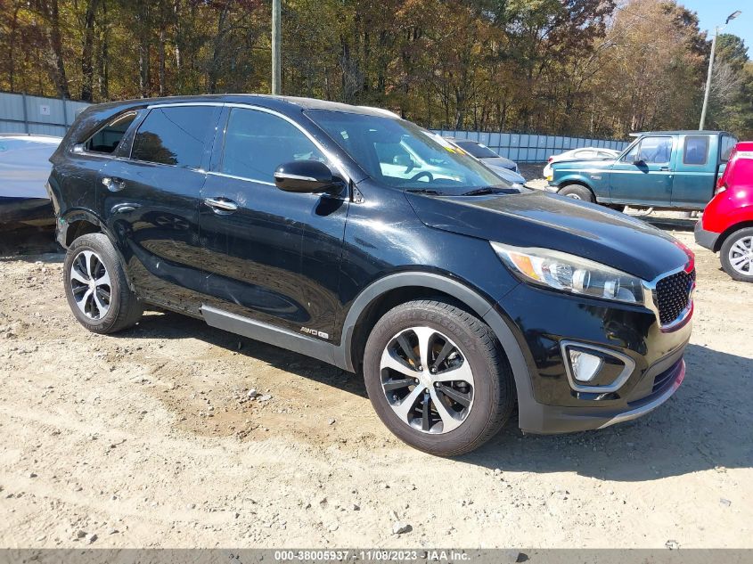 2016 KIA SORENTO 3.3L EX - 5XYPHDA54GG028851