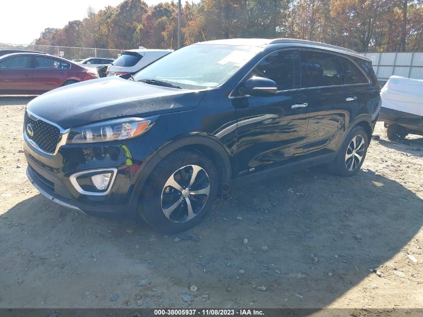 2016 KIA SORENTO 3.3L EX - 5XYPHDA54GG028851